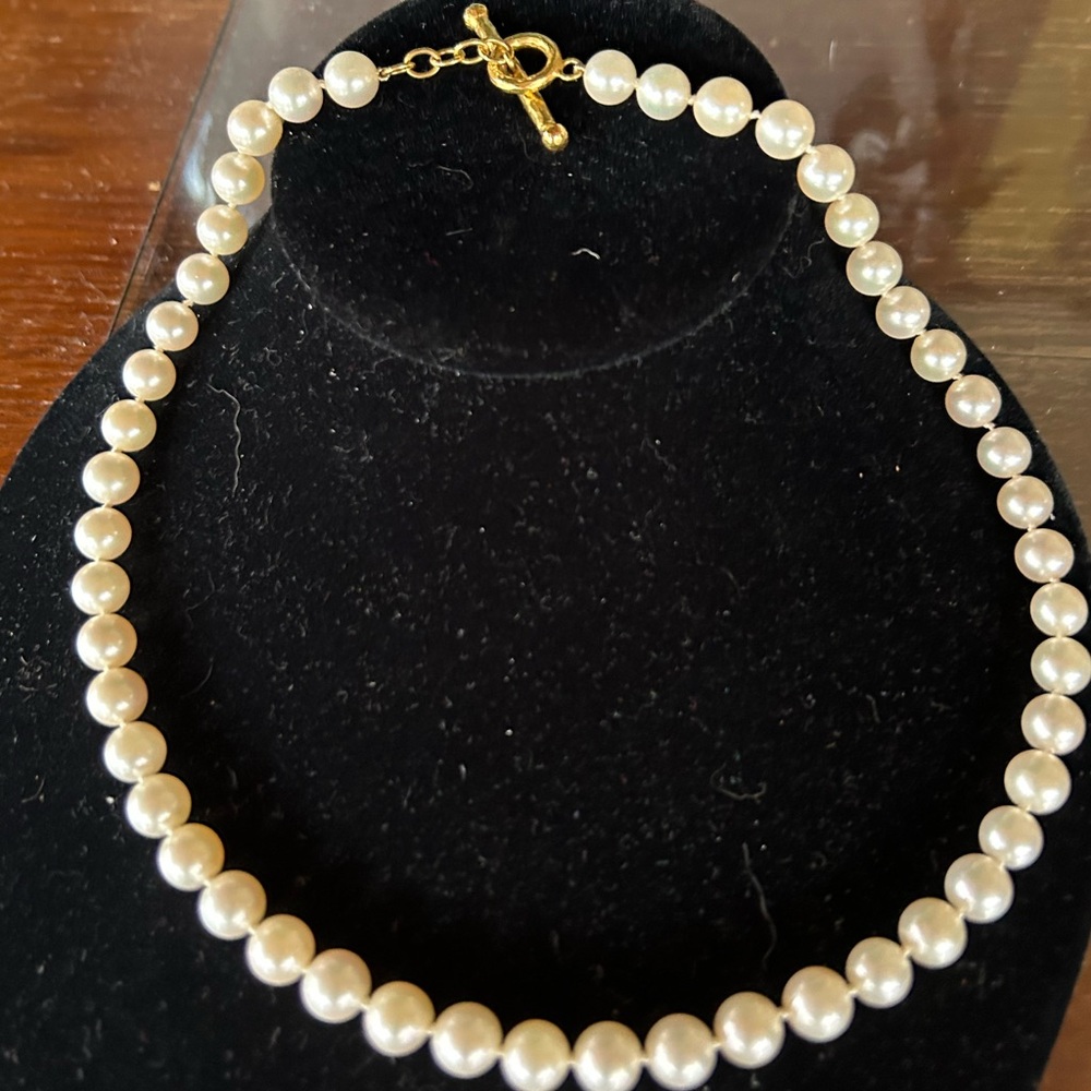 Very Rare Cathy Waterman 22k Pearl Necklace